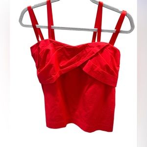 J.Crew Red Strapless top - Size 12
